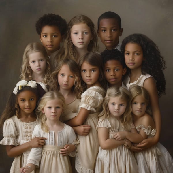 A collection of many siblings